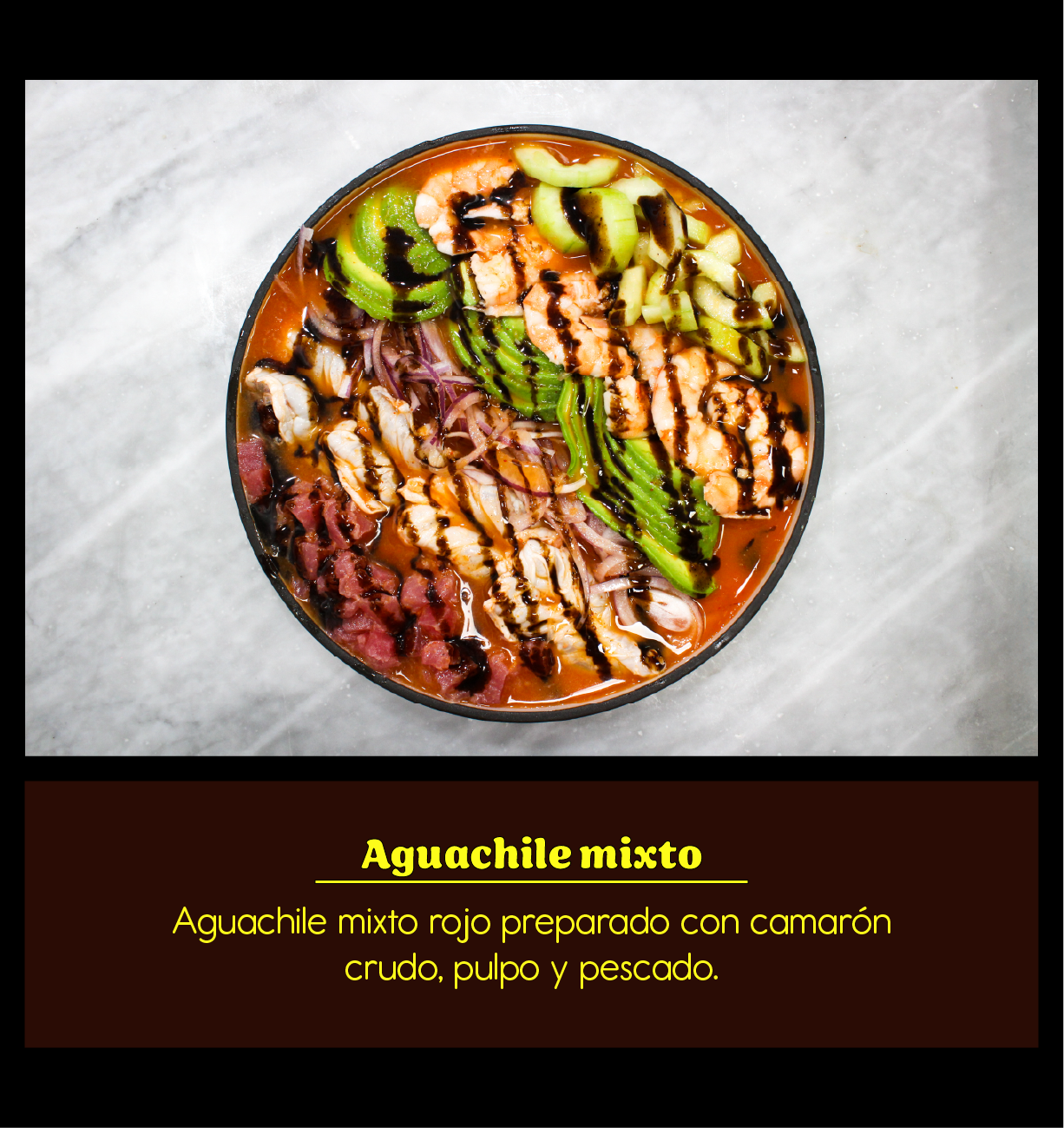 Aguachile Mixto Rojo Móvil